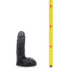 Hung System Gode Marcel Hung System 13 x 4.5 cm Noir